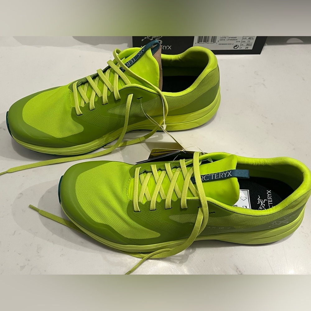 Arc’Teryx Norvan LD 2.   Men’s size 11.